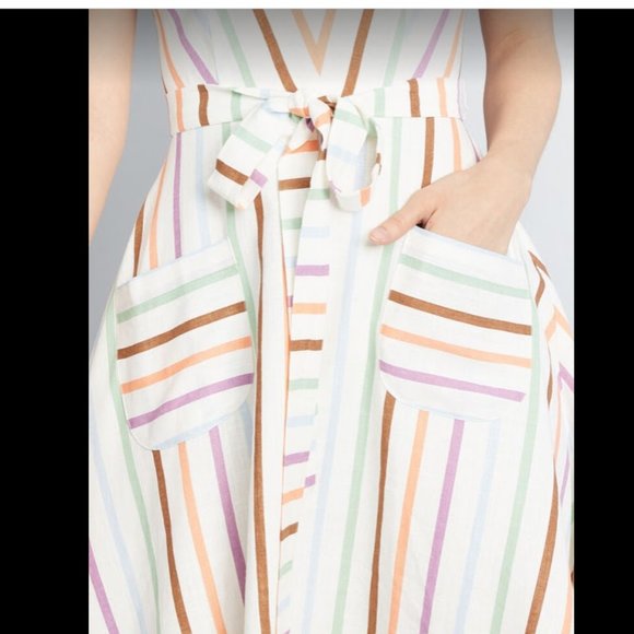 Modcloth Looking Back Sleeveless Dress in Medium - Picture 4 of 4